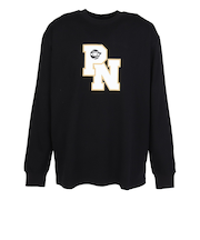 PITCHING NINJA(PITCHING NINJA )野球ウェア PNロゴ 長袖Tシャツ OT0325FW0001-BLK
