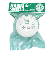 内外ゴム(ナイガイゴム)ソフトボール ボール 検定球 11インチ ヘッダー 136602