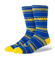 スタンス（STANCE）バスケットボール ソックス WARRIORS HOMESICK CREW ゴールデンステート・ウォリアーズ A556D25WHC#BLU
