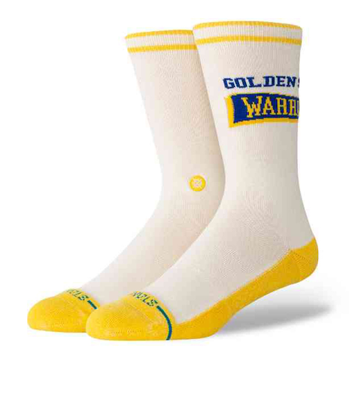 スタンス(STANCE)バスケットボール ソックス WARRIORS VICTORY CREW ゴールデンステート・ウォリアーズ A556D25WVC#YEL