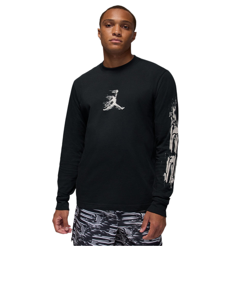 バスケットボールウェア ドライフィット スポーツ 長袖クルーネックTシャツ HQ9038-010