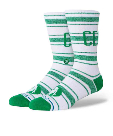 スタンス(STANCE)バスケットボール ソックス CELTICS HOMSICK CREW ボストン・セルティックス A556D25CHC#GRN
