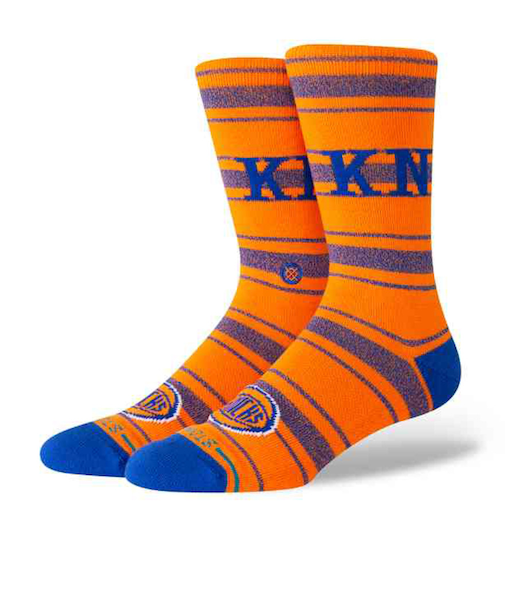 スタンス(STANCE)バスケットボール ソックス KNICKS HOMESICK CREW ニューヨーク・ニックス A556D25KHC#ORA