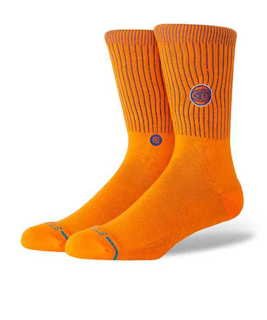 スタンス(STANCE)バスケットボール ソックス KNICKS BADGED CREW ニューヨーク・ニックス A556D25KBC#ORA