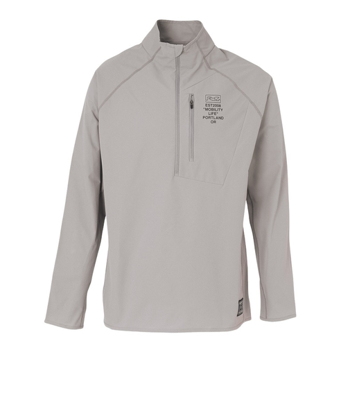 ライズ（RYZ）ハーフジップ シャツ RZ10CD25FW0005 GRY
