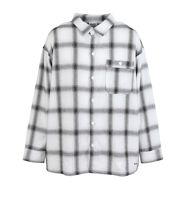 フランネルシャツ SL25FWM-APP005WHT