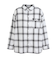 フランネルシャツ SL25FWM-APP005WHT