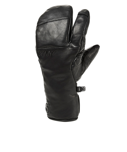 スワニー(SWANY GLOVES)ウインターグローブ 三指 ミトングローブ バルカン M SX-113M BK