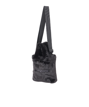 コンバース（CONVERSE）トートバック ミニファー クロスボディバッグ 黒 ブラック 42700012