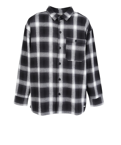 フランネルシャツ SL25FWM-APP005BLK