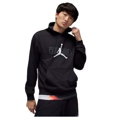 バスケットボールウェア フリース プルオーバー パーカー HQ8694-010