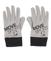 デサント（DESCENTE）防寒 ライトストレッチフィールドグローブ グレー  M-Lサイズ ST5FGV50U GY00 あったか 防寒小物