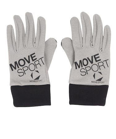 デサント（DESCENTE）防寒 ライトストレッチフィールドグローブ グレー  M-Lサイズ ST5FGV50U GY00 あったか 防寒小物