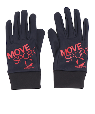 デサント(DESCENTE)防寒 ライトストレッチフィールドグローブ 紺 M-Lサイズ ST5FGV50U NV00 あったか 防寒小物