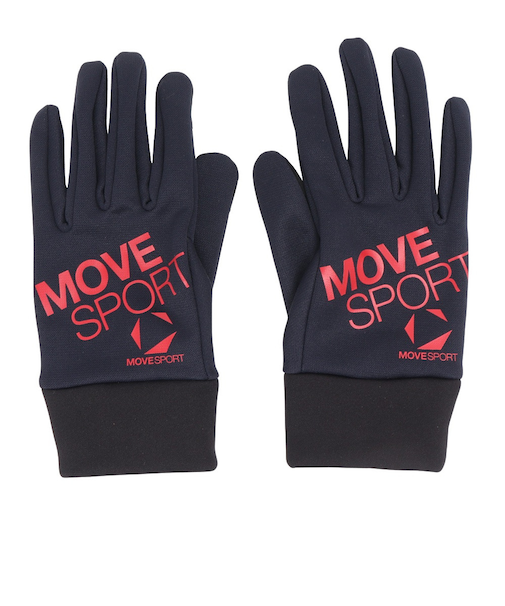 デサント(DESCENTE)防寒 ライトストレッチフィールドグローブ 紺 M-Lサイズ ST5FGV50U NV00 あったか 防寒小物