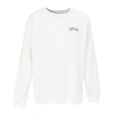 ハーレー（HURLEY）ボルケーノ 長袖Tシャツ MCLS252091-WHT