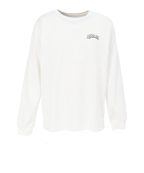 ハーレー（HURLEY）ボルケーノ 長袖Tシャツ MCLS252091-WHT