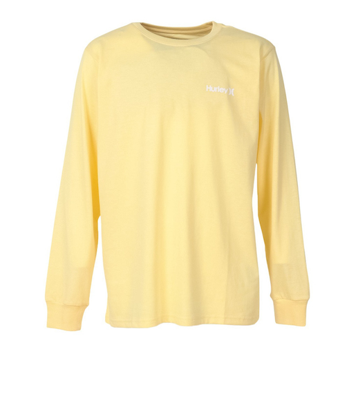 ハーレー（HURLEY）レフト チェスト ワン アンド オンリー 長袖Tシャツ MCLS252069-YEL