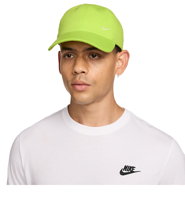 ナイキ(NIKE)キャップ クラブ アンストラクチャード 黄緑 S-Lサイズ FZ5698-389 スポーツキャップ