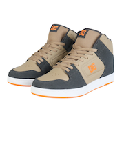 ディーシーシューズ(DC SHOES)スニーカー ボーダーシューズ マンテカ 4 ハイカット カーキ 25HODM256007027 スポーツ シューズ