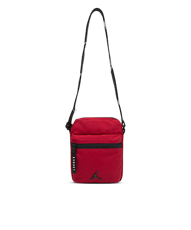 ショルダーバッグ JAN AIRBORNE FESTIVAL BAG 赤  9A0631-R78 マチ付き ポシェット ミニショルダー