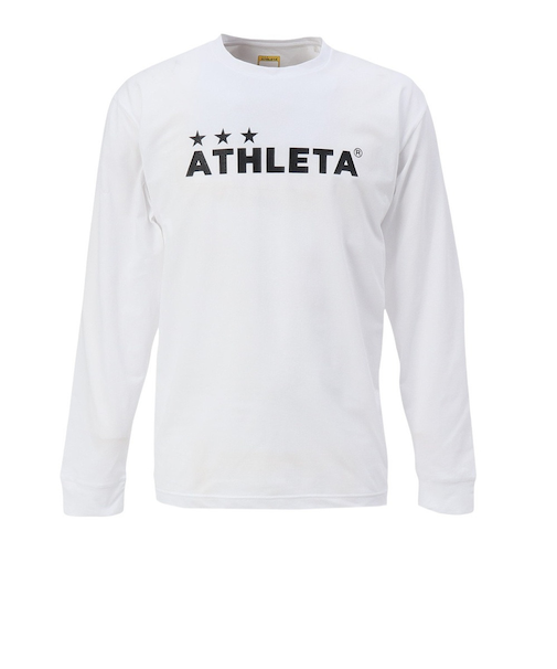 アスレタ（ATHLETA）サッカー フットサルウェア ロングスリーブシャツ 3400 WHT