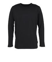 デュアリグ(DUARIG)アンダーシャツ ドライウォーム 長袖クルーネックシャツ 黒 ブラック S-3Lサイズ 5F0018-WAUW-891GC BLK