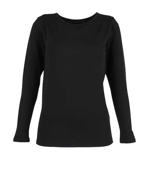 デュアリグ(DUARIG)アンダーシャツ ドライウォーム 長袖クルーネック 5F0021-WAUW-892GC 黒 ブラック S-LLサイズ BLK