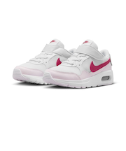 ナイキ(NIKE)ジュニアスニーカー スポーツシューズ エア マックス SC ホワイト ピンク CZ5356-125 スポーツ カジュアル シューズ