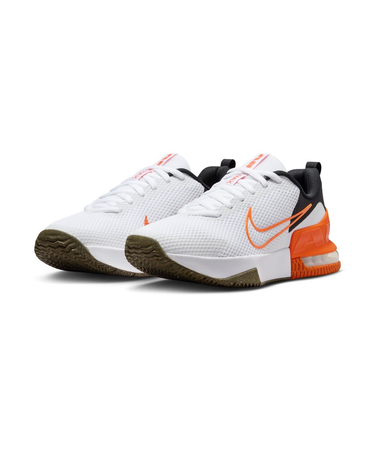 ナイキ(NIKE)ジムシューズ トレーニングシューズ エア マックス アルファ トレーナー 6 ホワイト オレンジ FQ1833-109 スニーカー