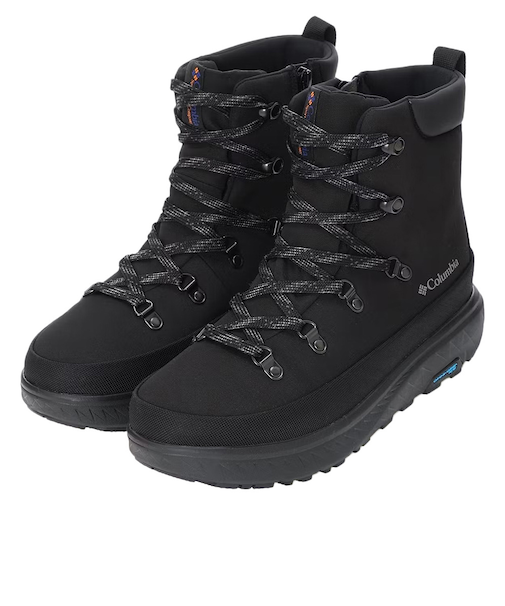 コロンビア（Columbia）ブーツ カジュアルシューズ イエローテイル アイスマジック ウォータープルーフ ブラック YU1393 010