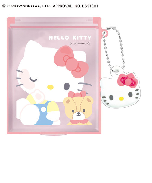 クラックス（CRUX）マスコット付きミラー ハローキティ CR 123751