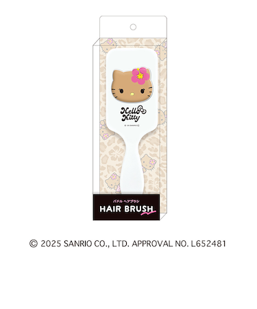 クラックス（CRUX）パドルヘアブラシ ハローキティ ホワイト CR 130997