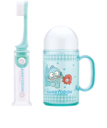 デンタルキット 歯ブラシ付 携帯 ハンギョドン GR TRKS1