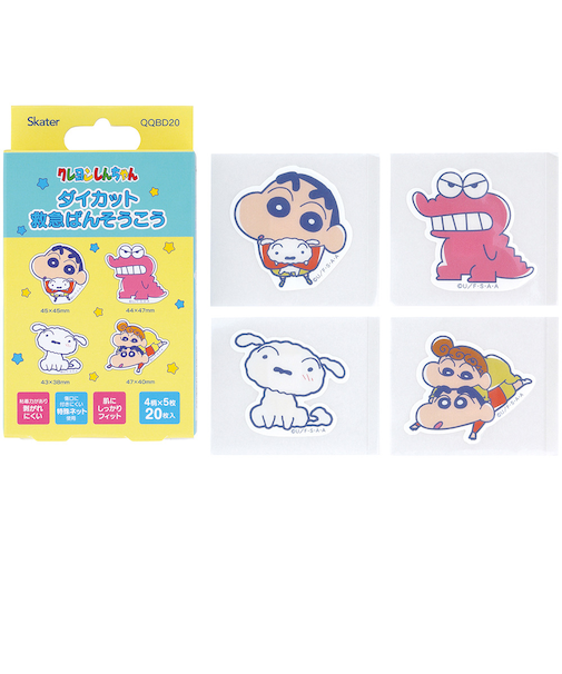 ダイカット絆創膏 クレヨンしんちゃん 20枚入り QQBD20