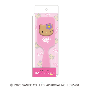 クラックス（CRUX）パドルヘアブラシ ハローキティ ピンク CR 130996
