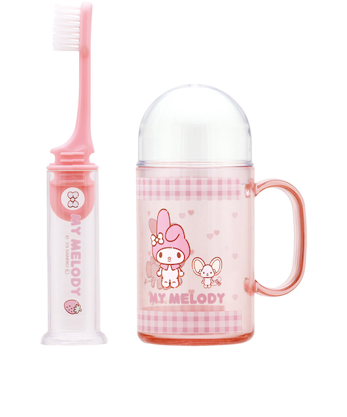 デンタルキット 歯ブラシ付 携帯 マイメロディ PK TRKS1