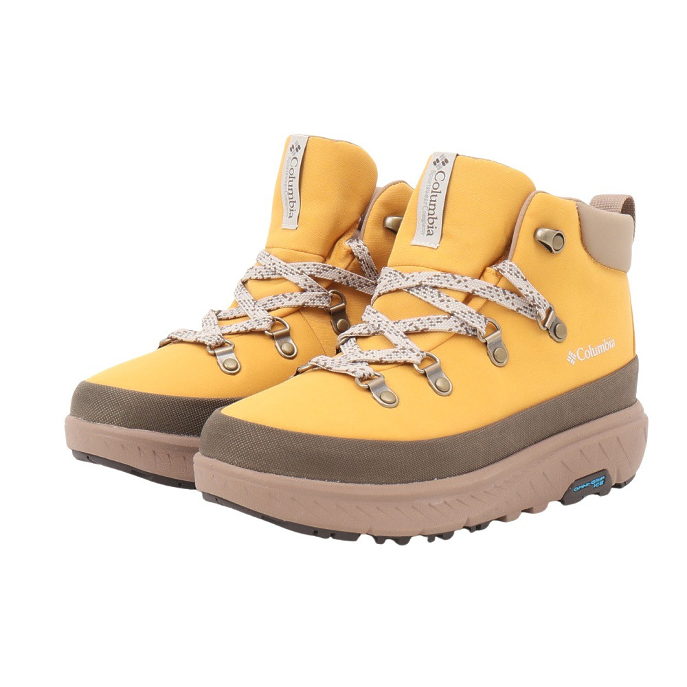 コロンビア（Columbia）ブーツ カジュアルシューズ イエローテイル アイスマジック ショーティ ウォータープルーフ イエロー YU1461 373