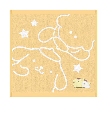 クラックス（CRUX）サンリオ オバケーヌタオル ポムポムプリン CR 120012