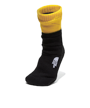 ザ・ノース・フェイス（THE NORTH FACE）靴下 ヌプシ ブーティ ソックス イエロー×ブラック S-Mサイズ NN82233 GK
