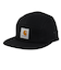 カーハート（CARHARTT）キャップ バックレーキャップ 黒 56-60cm I03485389XX25FW スポーツキャップ