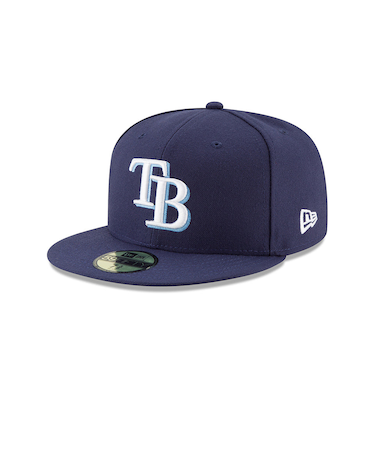 ニューエラ（NEW ERA）キャップ 59FIFTY MLBオンフィールド タンパベイ・レイズ ゲーム 紺 S-Lサイズ(57-59cm) 14524844