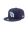 ニューエラ（NEW ERA）キャップ 59FIFTY MLBオンフィールド タンパベイ・レイズ ゲーム 紺 S-Lサイズ(57-59cm) 14524844
