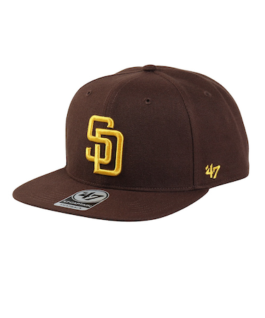 フォーティーセブン（47）キャップ サンディエゴ パドレス 47A ブラウン 57-61cm B-SRS21WBP-BWA 14751120 スポーツキャップ