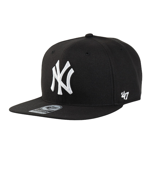 フォーティーセブン（47）キャップ ニューヨーク ヤンキース 47A 黒 55-59cm B-SRS17WBP-BK 14751127 スポーツキャップ