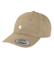 カーハート(CARHARTT)キャップ マディソン ロゴキャップ ベージュ 56-60cm I0237501Q5XX25FW スポーツキャップ