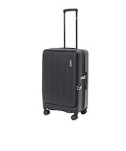 コールマン（Coleman）キャリーバッグ フロントオープン Mサイズ 黒 60L60006-00 キャリーケース 旅行 トラベル