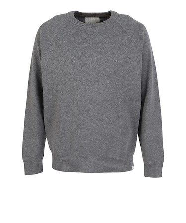 エルケクス（ELKEX）長袖 クルーネックニット セーター EKM5FA0008 CGRY