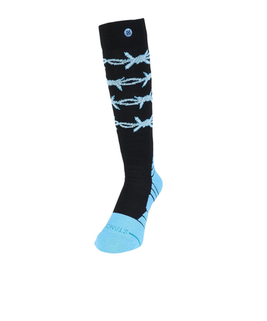 スタンス（STANCE）BARBED WIRE MID POLY ソックス A758D25BAR BLU