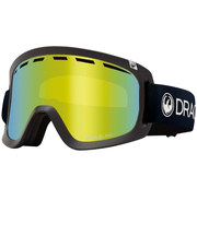 ドラゴン（DRAGON）スキー スノーボード ゴーグル 23-24 D1 ディーワン PREMIUM BLACK LUMALENS J.GOLD ION A02